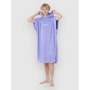 Rip Curl Brand Hooded Poncho de surf bleu