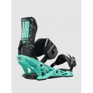 #YES Airmaster 2025 Fixations de Snowboard bleu