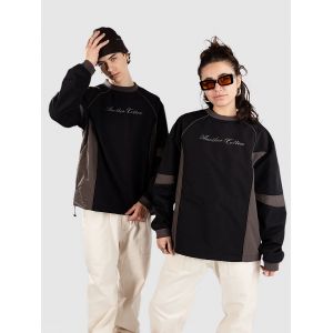 Another Cotton Lab Another Oversize Raglan Windbreaker Veste noir