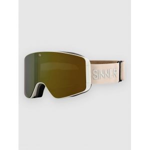 Sinner Aura Matte Light Grey (+ Bonus Lens) Masque gris