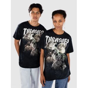 Thrasher Wolves T-Shirt vert