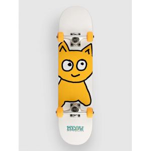 Meow Skateboards Big Cat Soft Top 7" Skateboard complet blanc