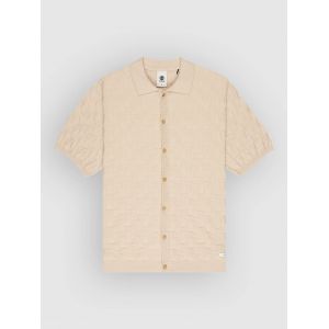 Element Sight Textured Knit Chemise marron