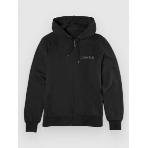 Emerica Pure Sweat &agrave; capuche zipp&eacute; noir