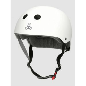 Triple 8 Certified Sweatsaver Casque blanc