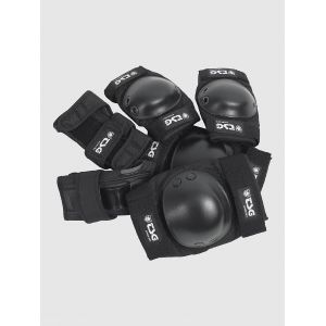 TSG Junior-Set Kids Set de protection noir