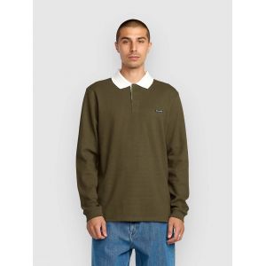Volcom Curbstone Polo Polo manches longues vert