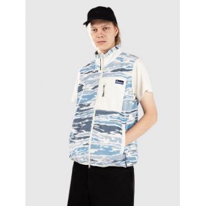 Penfield Bay Jacqaurd Microfleece 1/4 Gilet bleu