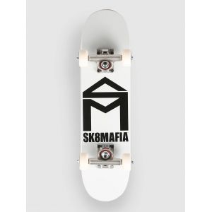 SK8 Mafia House Logo Micro 6" Skateboard complet blanc
