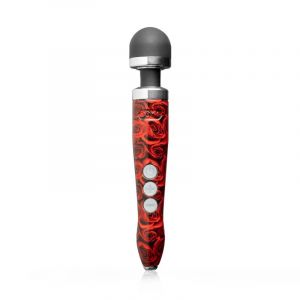 Doxy - Die Cast 3R Rechargeable Wand Massager Rose Pattern