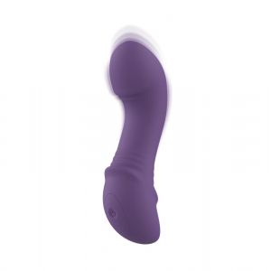 Teazers &ndash; Mini Thrusting Vibrator &ndash; Violet