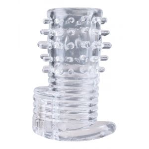 Size Matters - Clear Sensations Gaine P&eacute;nienne Vibrante - Transparente