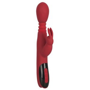 You2Toys - Vibromasseur rabbit, à poussoir, rotatif et chauffant - Pourpre