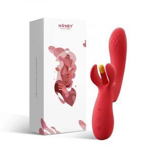 HoneyPlayBox &ndash; Fortexa Vibromasseur Tapotant A-Spot &ndash; Rouge