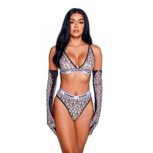 Playboy Lingerie - Ensemble Sport Bunny Deux Pièces