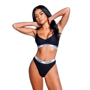 Playboy Lingerie - Lifestyle Ensemble 2 Pièces - Noir
