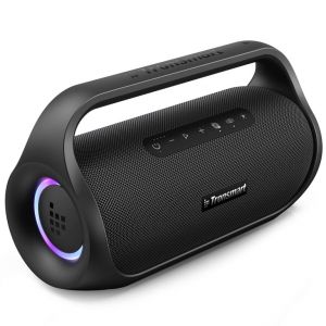 Tronsmart Bang MINI Haut-parleur Bluetooth Portable 60W, Haut-parleur Sans Fil IPX6 Bluetooth 5.3 avec Basses St&eacute;r&eacute;o, batterie int&eacute;gr&eacute;e de 4000mAh, Temps de Lecture 15H - Neuf