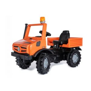 Tracteur &agrave; P&eacute;dales Rolly Toys Unimog - &Eacute;dition 2020 avec Accessoires - Neuf