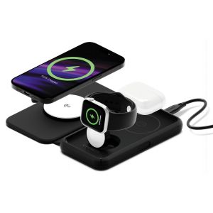 Cygnett Voyager Casques, Smartphone, Smartwatch Noir USB Recharge sans fil Charge rapide Int&eacute;rieure - Neuf