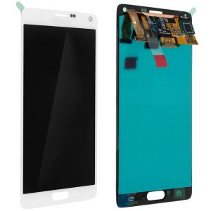 Ecran LCD Galaxy Note 4 Vitre Tactile Bloc &eacute;cran complet Original Samsung Blanc - Neuf