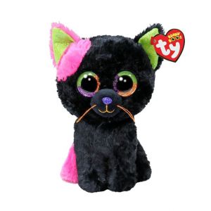 Peluches Beanie Boo Small - Licorice le Chat Noir, Compagnon Adorable - Neuf