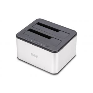 Digitus Station d'accueil USB 3.0 Dual SATA HDD 2,5 / 3,5 - Neuf