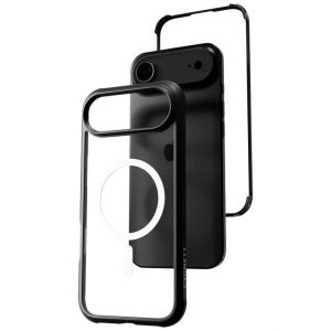 Coque Int&eacute;grale pour iPhone Air MagTitan MagSafe avec Protection d'&Eacute;cran 9H Noir transparent - Neuf