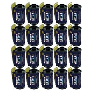 GT Photo Pellicule Couleur GT24FILM 35mm - Lot de 20 Films 24 Poses - Id&eacute;al pour Photographie, D&eacute;veloppement et Impression de Qualit&eacute; - Neuf
