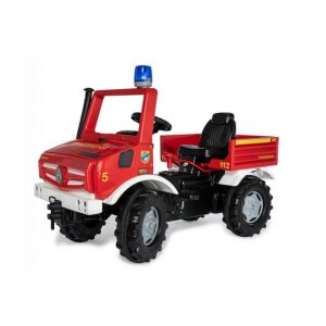 Tracteur &agrave; P&eacute;dales Rolly Toys Unimog Pompier - &Eacute;dition 2020 - Neuf