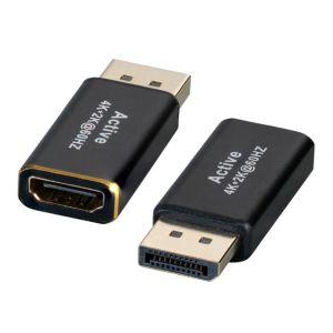 EFB Elektronik EB484-4K60 changeur de genre de c&acirc;ble DisplayPort HDMI Noir - Neuf