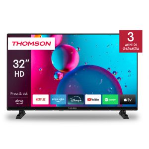 Thomson 32HF2S34 TV 81,3 cm (32 ) HD Smart TV Wifi Noir - Neuf