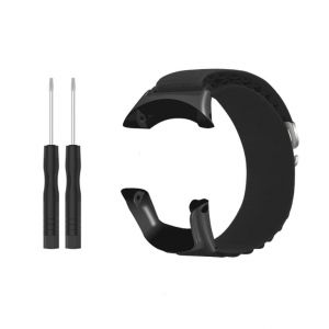 Remplacement du bracelet de montre en nylon pour Suunto Ambit 3 Black - Neuf