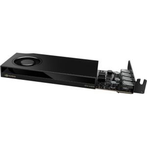 Graphics card - RTX A400 - 4 GB GDDR6 - PCIe 4.0 x8 - 4 x Mini DisplayPort - BULK PACKED - Board, ATX I/O bracket attached + LP I/O bracket loose - Neuf