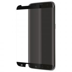 Protection d'&eacute;cran en verre tremp&eacute; Bord &agrave;&nbsp; Bord Incurv&eacute; avanc&eacute; pour Samsung Galaxy S7 Edge, Noir - Neuf