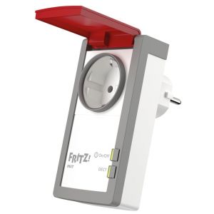 DECT FRITZ! 210 INT Prise intelligente 3450 W Gris, Rouge, Blanc - Neuf