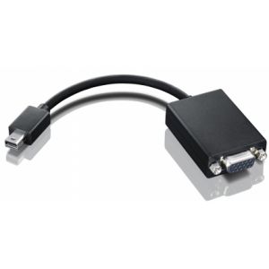 Lenovo 03X6402 c&acirc;ble vid&eacute;o et adaptateur 0,172 m mini-DisplayPort VGA Noir - Neuf
