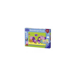 Puzzles Peppa Pig Maison - Set de 2 Puzzles 12 Pi&egrave;ces - Neuf