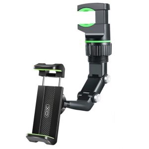 XO C107 Fixation de r&eacute;troviseur / Fixation de cadre universelle Support de smartphone avec col r&eacute;glable Noir - Neuf