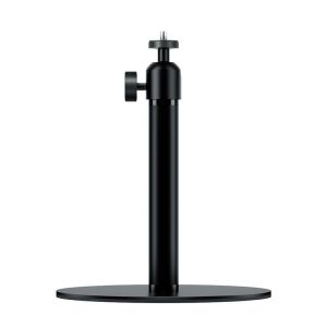 Support de Moniteur en Acier Alli&eacute; Carbone, T&ecirc;te Sph&eacute;rique R&eacute;glable &agrave; 360&deg;, Capacit&eacute; de Charge 5kg, Anti-corrosion, Portable & Facile &agrave; Installer pour Multi-sc&egrave;nes - Bon &eacute;tat