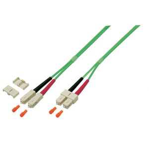 EFB Elektronik O0318.5OM5 c&acirc;ble InfiniBand et &agrave; fibres optiques 5 m 2x SC Vert - Neuf