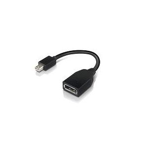Lenovo 4X90L13971 c&acirc;ble DisplayPort Mini DisplayPort Noir - Neuf