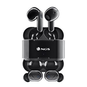 NGS ARTICA DUO Casque Sans fil Ecouteurs Appels/Musique Bluetooth Noir - Neuf