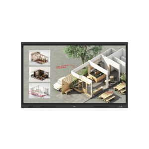 LG CreateBoard Standard tableau blanc interactif 139,7 cm (55 ) 3840 x 2160 pixels &Eacute;cran tactile Noir - Neuf
