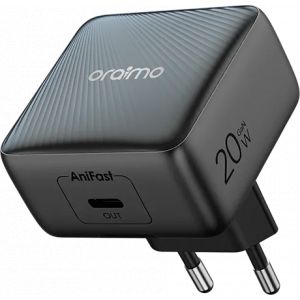 oraimo PowerCube 20W &ndash; Chargeur GaN compact avec c&acirc;ble USB-C vers USB-C inclus - Neuf