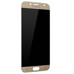 &Eacute;cran LCD Complet pour Galaxy J7 2017 avec Vitre Tactile Pi&egrave;ce Original Dor&eacute;e - Neuf
