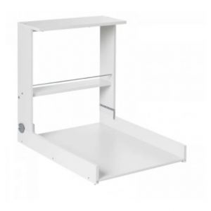 Table &agrave; Langer Murale Wicki de Geuther avec Matelas Blanc et Motifs Animaux - Neuf