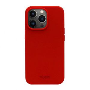 Coque pour iPhone 13 Pro SMOOTHIE RECYCLE Rouge - Neuf