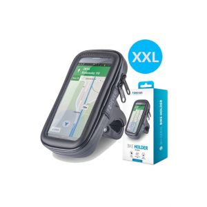 Forever Support de t&eacute;l&eacute;phone portable &eacute;tanche pour v&eacute;lo, moto, guidon pour iPhone, Samsung Galaxy, Note et tous les t&eacute;l&eacute;phones (6,5') - Neuf