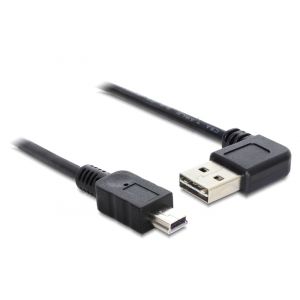 DeLOCK 85175 c&acirc;ble USB USB 2.0 0,5 m USB A Mini-USB B Noir - Neuf