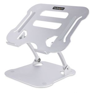 StarTech.com Support de Bureau pour Ordinateur Portable - Support Ergonomique Pliable pour PC Portable - Socle/Pupitre/R&eacute;hausseur Inclin&eacute; pour PC portable, Supporte Jusqu'&agrave; 10kg - Socle Ventil&eacute; PC Portable - Neuf